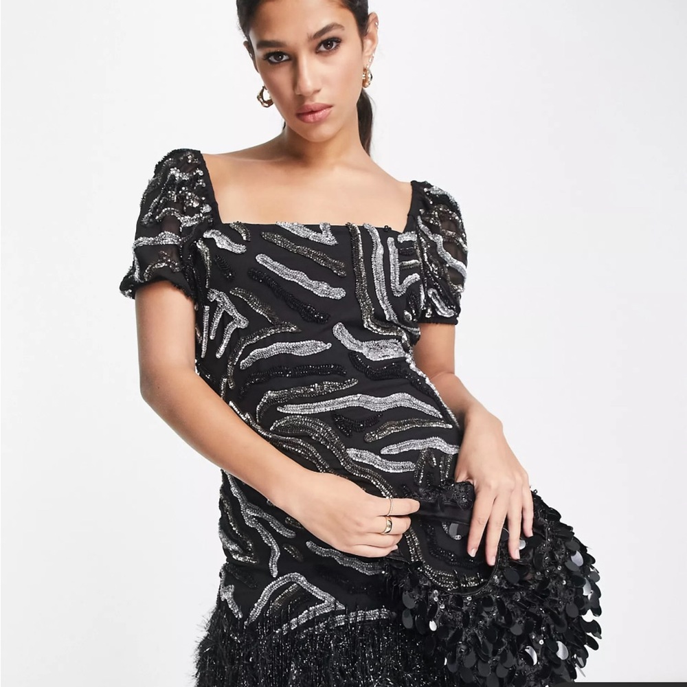 ASOS embellished dress